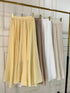 Summer Cotton Flare Long Skirts